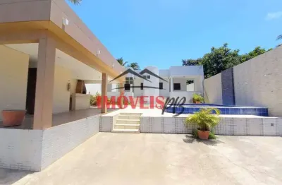 Casa em jacumã com 4 quartos e 2 suítes com rua calçada próximo a praia