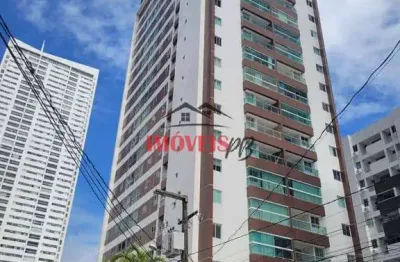 Apartamento mobiliado e decorado no bessa com área de lazer completa