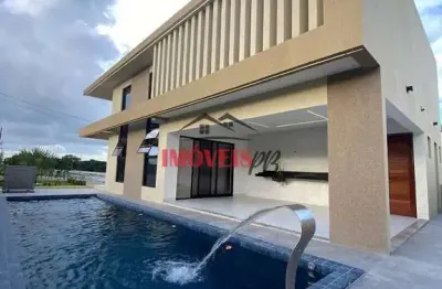 Casa pronta para morar, em condomínio fechado no villas de carapibus.