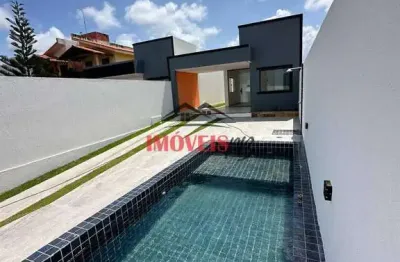 Casa próximo a  praia de carapibus, solta, com 3 quartos e 1 suíte.