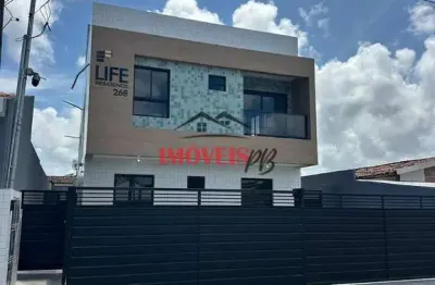 Apartamentos no valentina com 2 quartos sendo 1 suíte e área privativa