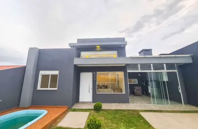Casa com 3 quartos à venda na quebra vento, 400, araça, capão da canoa, 121 m2 por r$ 860.000