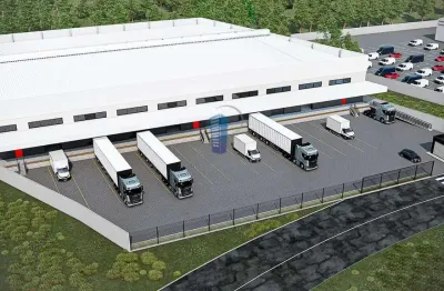 Pavilhão industrial em construção com 6500m²  na br 470