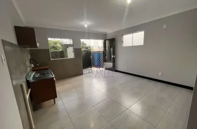 Apartamento de 1 quarto com quintal privativo no bairro são joão