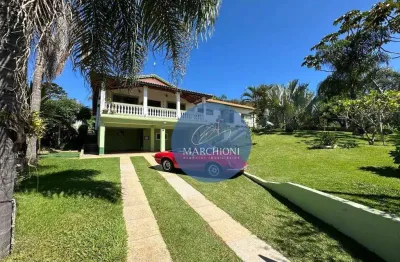A sua morada no campo com 5 quartos, cozinha caipira e piscina!