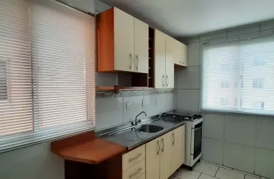 Apartamento mobiliado 02 dormitórios no bairro igara-canoas/rs