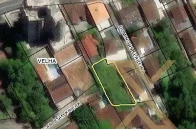 Terreno à venda no Velha, Blumenau 