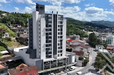 Apartamento com 1 quarto para alugar no velha, blumenau , 45 m2 por r$ 3.300