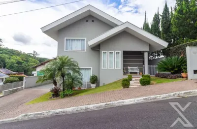 Casa em condomínio fechado com 3 quartos à venda no itoupava central, blumenau , 214 m2 por r$ 1.599.000