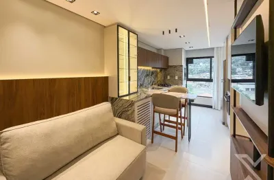 Apartamento com 1 quarto para alugar no centro, blumenau , 28 m2 por r$ 2.400