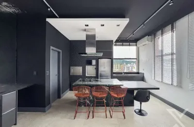 Apartamento com 1 quarto para alugar no centro, blumenau , 74 m2 por r$ 3.800