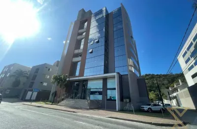 Sala comercial com 1 sala para alugar no centro, blumenau , 45 m2 por r$ 1.700