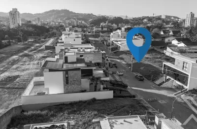 Terreno em condomínio fechado à venda no velha, blumenau , 297 m2 por r$ 490.000