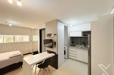 Apartamento com 1 quarto para alugar no centro, blumenau , 25 m2 por r$ 1.950