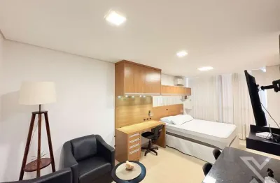 Apartamento com 1 quarto para alugar no centro, blumenau , 25 m2 por r$ 1.900