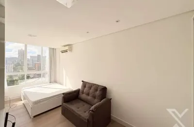 Apartamento com 1 quarto para alugar no centro, blumenau , 26 m2 por r$ 1.800