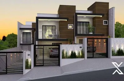 Sobrado com 3 dormitórios à venda, 135 m² por R$ 940.000,00 - Água Verde - Blumenau/SC