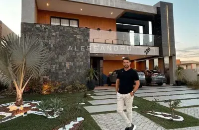 Casa em condomínio fechado com 4 quartos à venda na Avenida Alphaville, 1, Alphaville Sergipe, Barra dos Coqueiros