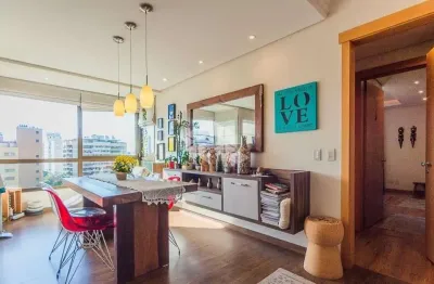 Apartamento mobiliado de 2 dormitórios e 2 vagas no rio branco