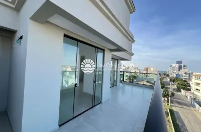 Cobertura duplex vista mar, 3 suítes a 380m da praia