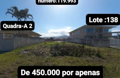 Terreno à venda na Avenida Astrogildo Quadros, 138, Pinheira, Palhoça