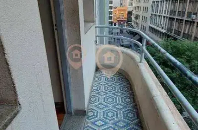 Kitnet à venda, no edificio bartira,  em são paulo, república, com 1 quarto, 35m²