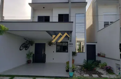 Sobrado à venda em indaiatuba, jardim park real, com 3 quartos, com 166.86 m², jardim park real