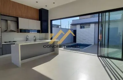 Casa à venda em indaiatuba, loteamento park gran reserve, com 3 suítes, com 190 m²