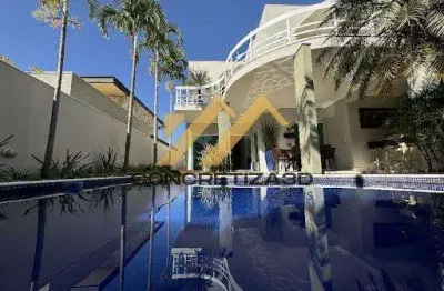 Sobrado à venda em indaiatuba, jardim vila paradiso, com 3 suítes, com 428 m², jardim vila paradiso