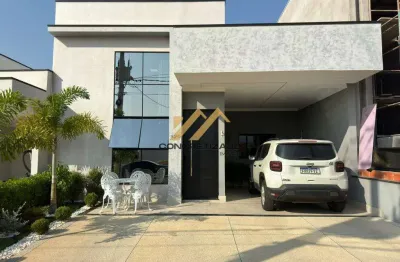 Casa à venda em indaiatuba, park gran reserve, com 3 suítes, com 141 m², park gran reserve