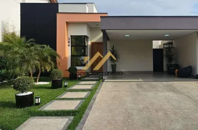 Casa à venda em indaiatuba, chácara areal, com 3 suítes, com 181.18 m², jardim villa romana
