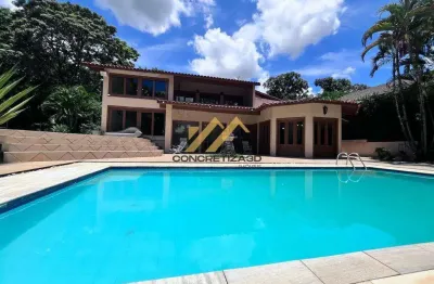 Chácara com 5 suítes à venda, colinas do mosteiro de itaici - indaiatuba/sp