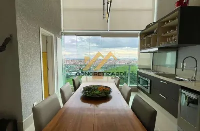 Cobertura duplex com 3 suítes à venda, 582.36 m² - condomínio le jardin - indaiatuba/sp