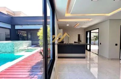 Sobrado à venda em indaiatuba, jardim residencial dona maria josé, com 5 suítes, com 463 m²