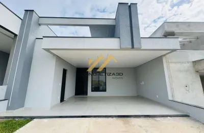 Casa à venda em indaiatuba, loteamento park gran reserve, com 3 suítes, com 153 m²