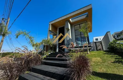 Sobrado à venda em indaiatuba, jardim residencial helvétia park ii, com 3 suítes, com 276 m²