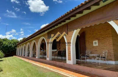 Chácara com 6 dormitórios, sendo 3 suítes à venda, 30000 m²- colinas do mosteiro de itaici - indaiatuba/sp