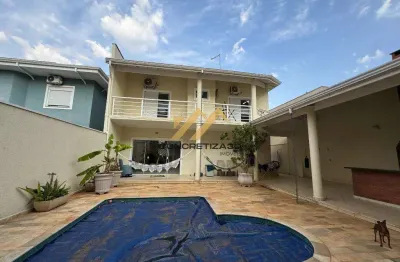 Sobrado à venda em indaiatuba, altos da bela vista, com 3 suítes, com 320 m², condomínio amstalden