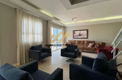 Apartamento duplex com 3 suítes para alugar, 204 m² - cidade nova - indaiatuba/sp