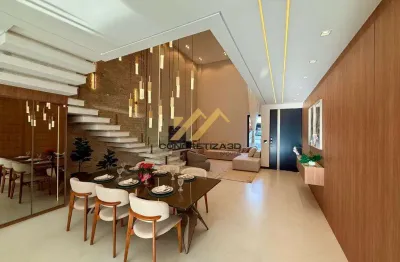 Sobrado com 4 suítes à venda, 360 m² - residencial duas marias - indaiatuba/sp