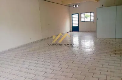 Salão com 81.5 m² para alugar - jardim moacyr arruda - indaiatuba/sp
