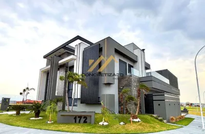 Sobrado com 4 suítes à venda, 343 m² - jardim residencial dona maria cândida - indaiatuba/sp