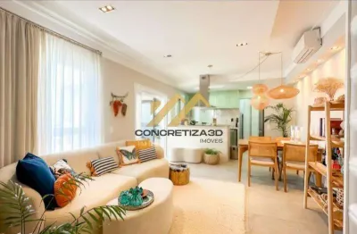 Apartamento com 2 quartos à venda, 97 m² - edifício due - indaiatuba/sp