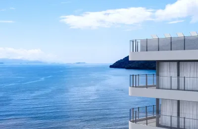 Apartamento à venda em prédio frente mar com 3 quartos 2 garagens sacada gourmet e piscina