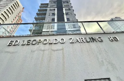 Apartamento no edifício leopoldo zarling - centro de itajaí
