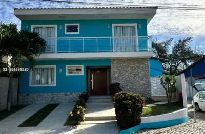 Casa em condomínio para venda em são pedro da aldeia, praia linda, 5 dormitórios, 5 suítes, 5 banheiros, 2 vagas