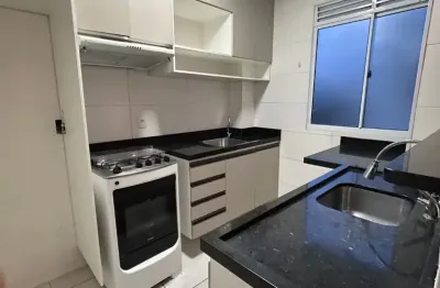 Lindo apartamento 2 quartos semi mobiliado / planalto / vista das castanheiras