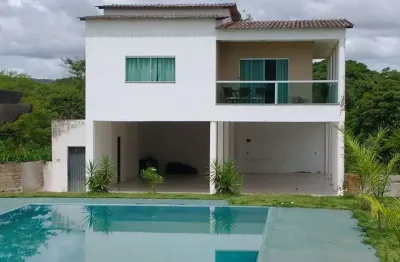 Chácara 1ha - 10.000m² na ponte alta sul + casa sede com piscina + 2 casas