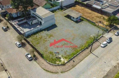 Terreno esquina à venda, 1189 m² por r$ 2.390.000 - anita garibaldi - joinville/sc