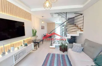 Sobrado com 3 dormitórios à venda, 83 m² por r$ 671.000,00 - saguaçu - joinville/sc